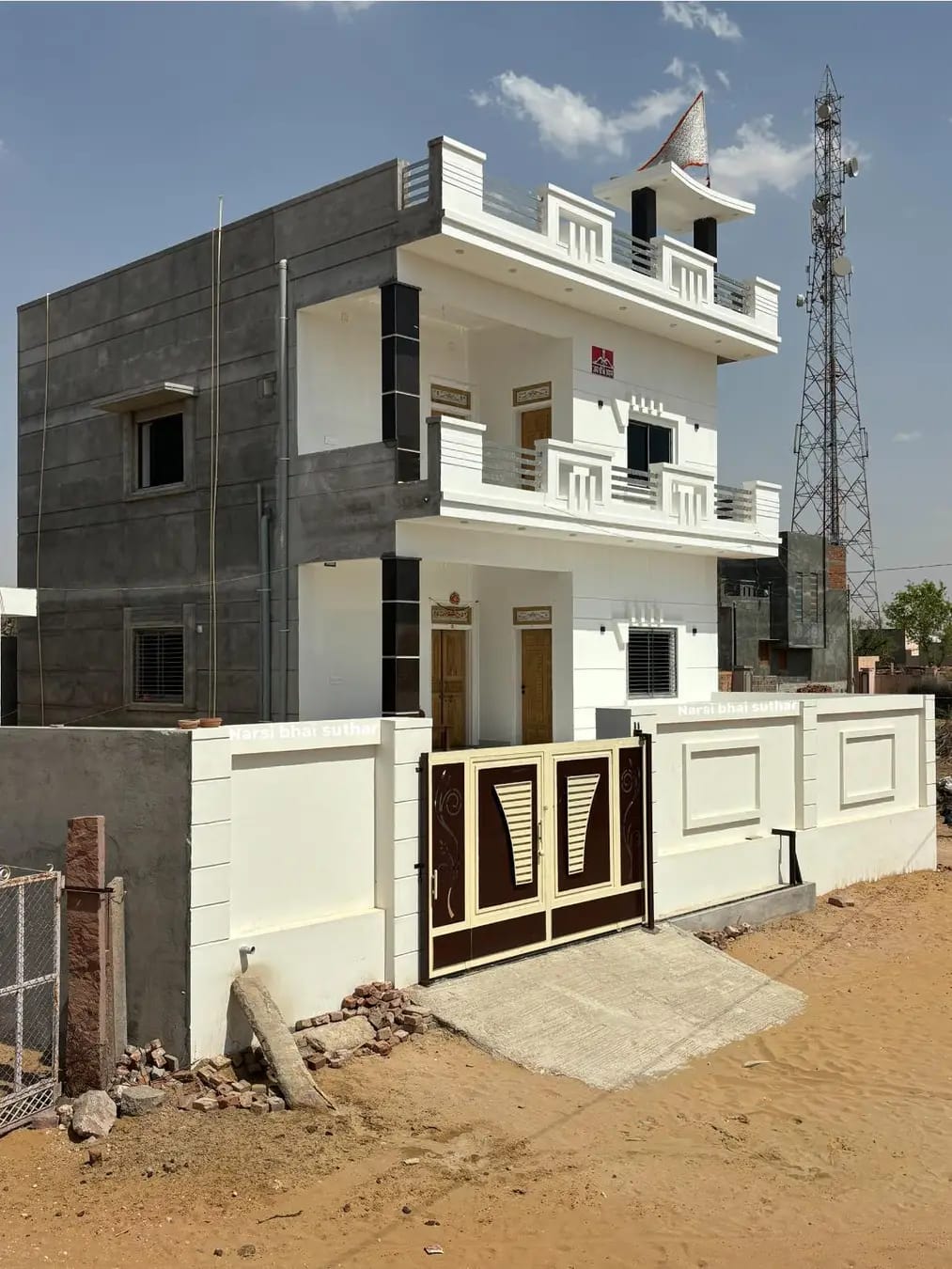 Completed infrastructure project by Snehil Green Zone Pvt. Ltd.